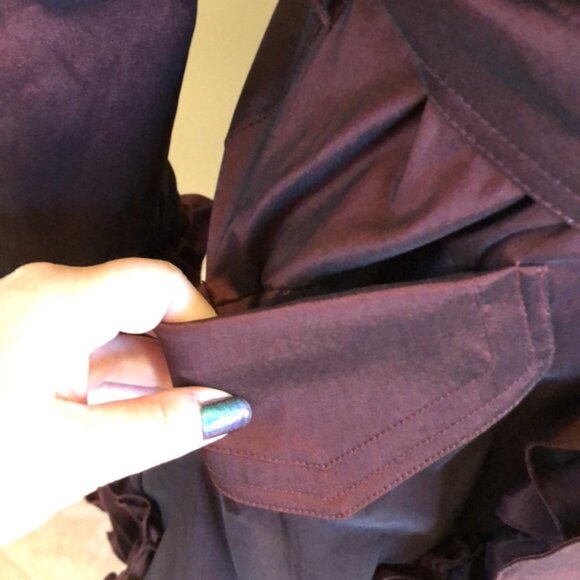 Dons Collection Burgundy Jacket - Picture 8 of 15